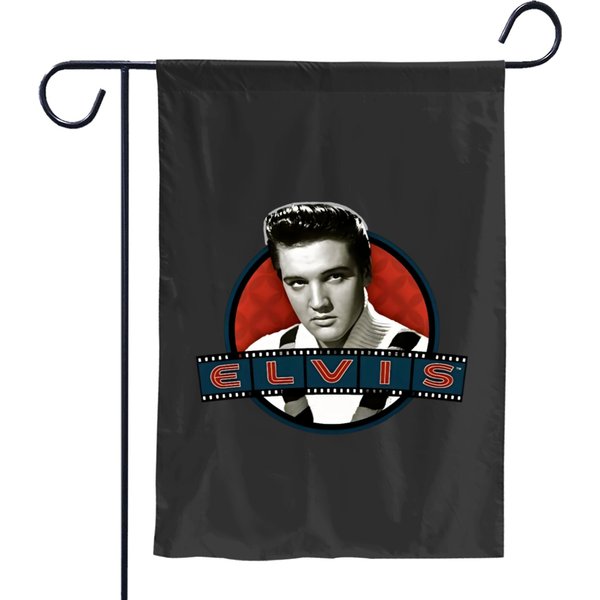 Elvis Presley Bright Moon Garden Flag-image