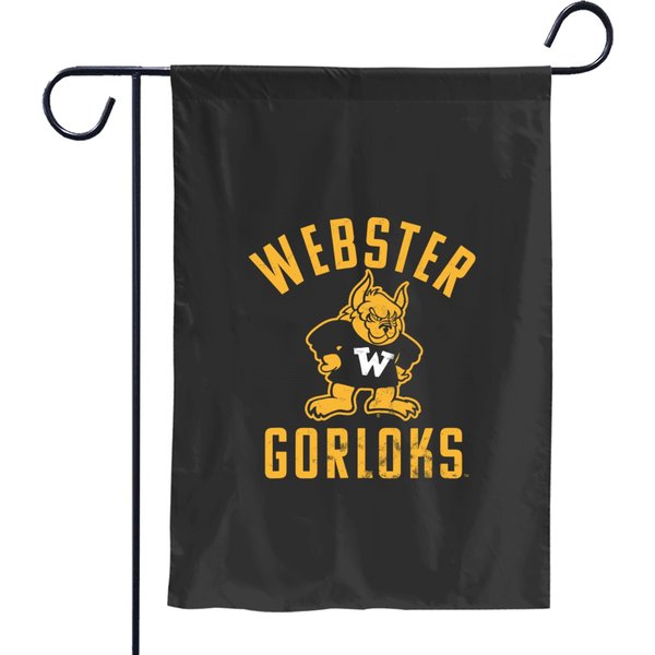 Webster University Gorloks Large T Garden Flags-image