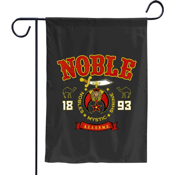 Shriners 1893 Noble Of The Mystic Shrine Garden Flags