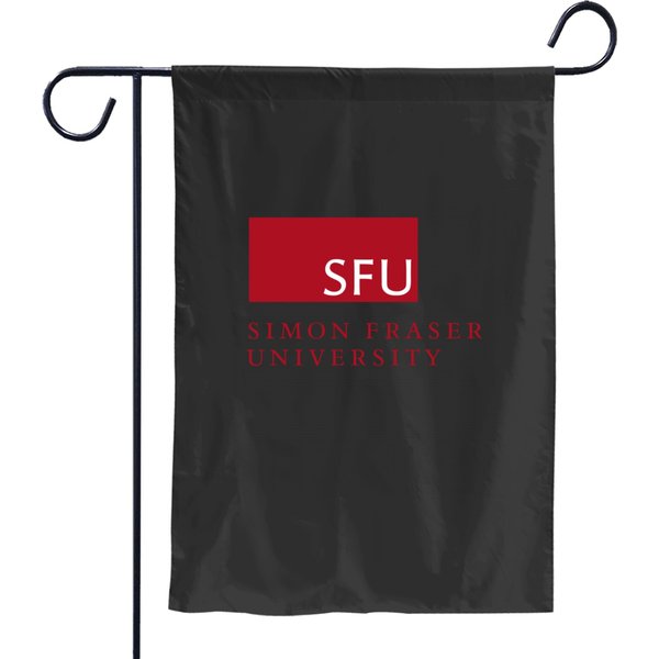 Studies Of Simon Fraser University Design 1 Garden Flags-image