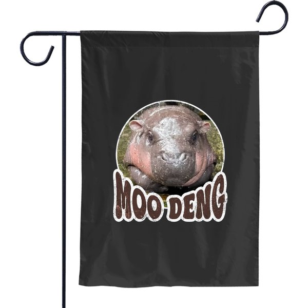 Moo Deng - Moo Deng - Garden Flags-image