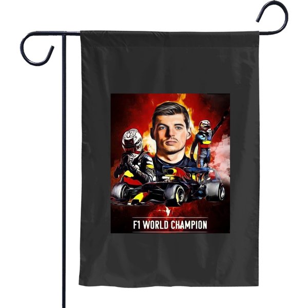 Max Ver Stappen Essential Garden Flags