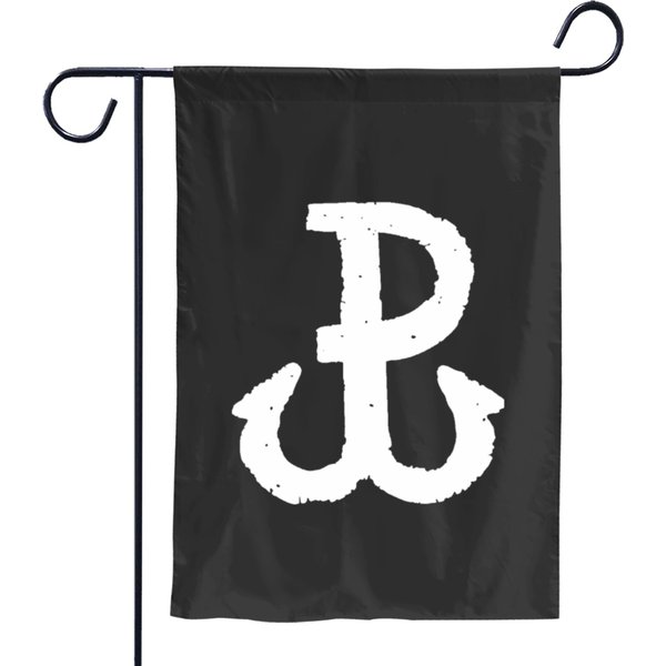 Fighting Poland 1944 Polish Anchor Polish Patriotic Kotwica Essential Garden Flags-image