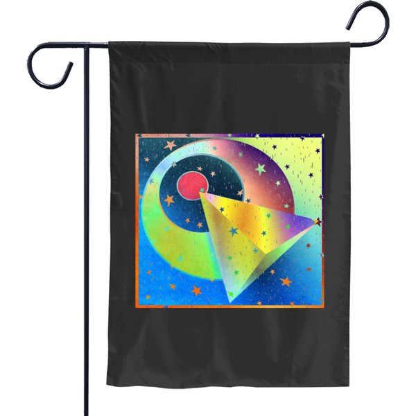 Vulcan Idic Pop Art Ii Light Garden Flags