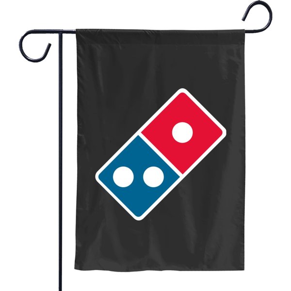 Domino Pizza Logo Restaurant Garden Flags