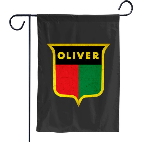 Oliver Farm Tractors And Equipment - Farming - Garden Flags-image