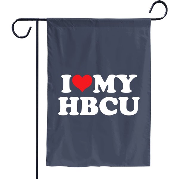 I Love My Hbcu, Black College Garden Flags, Educated Black Garden Flags-image