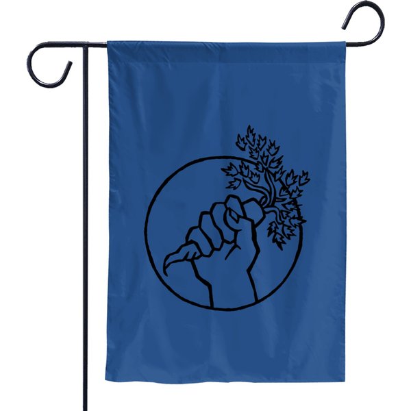 Food Not Bombs Logo Garden Flags