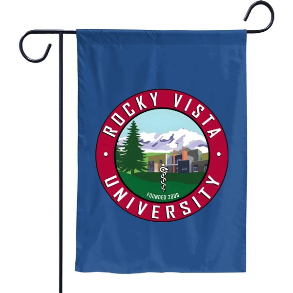 Study In Rocky Vista University College Of Osteopathic Medicines Garden Flags-image