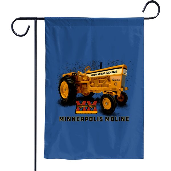 Minneapolis Moline Tractors Usa Garden Flags-image