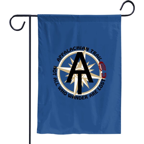 At Appalachian Trail Logo T Garden Flags-image