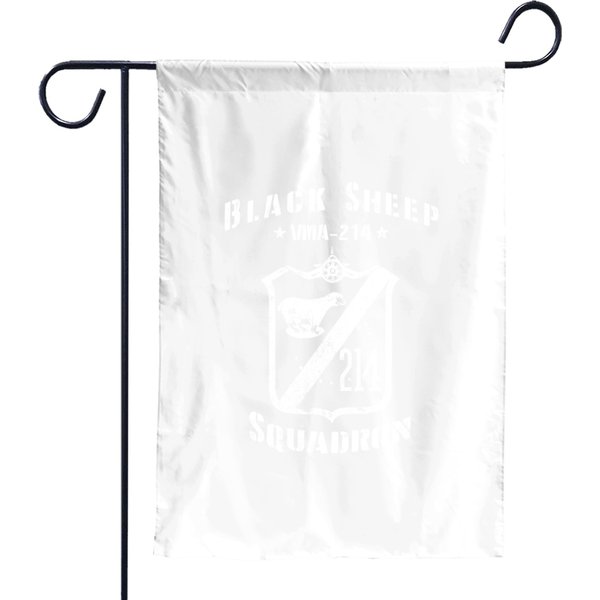 Black Sheep Squadron Vma-214 Wwii Vintage - Black Sheep Squadron - Garden Flags-image