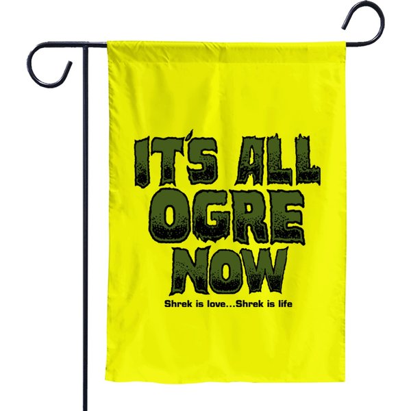 Shrek Is Love - Shrek Is Life - Garden Flags-image
