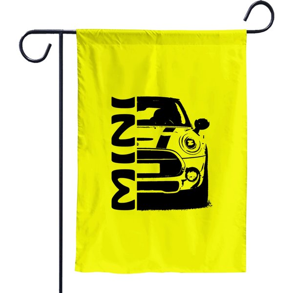 Mini Mini Cooper Garden Flags-image