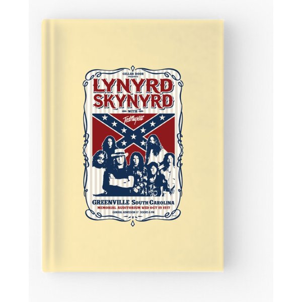 Lynyrd Skynyrd 1977 Tour Hardcover Journal Hardcover Journal-image
