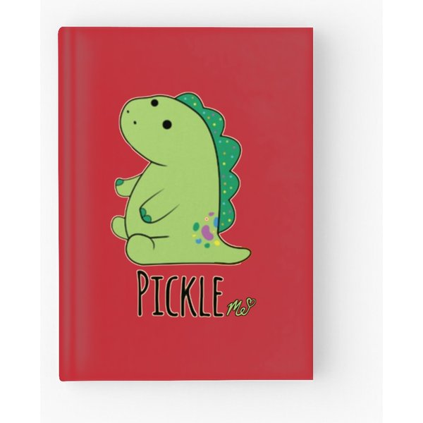 Moriah-elizabeth--pickle The Dinosaur- Hardcover Journal