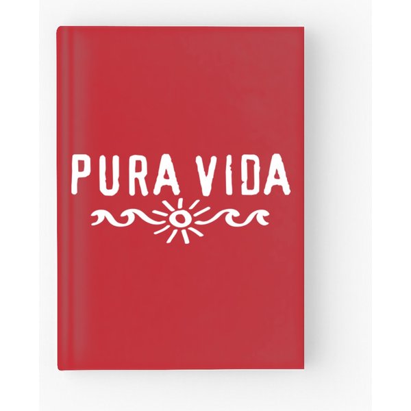 Pura Vida White - Pura Vida - Hardcover Journal-image