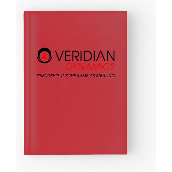 Better Off Ted Veridian Dynamics Friendship Its The Same As Stealing Tv Quote Class Hardcover Journal