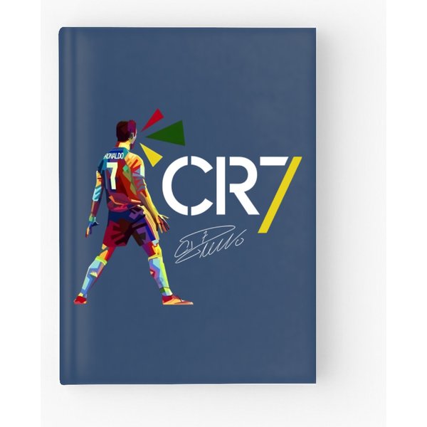 Cr7 Cristiano Ronaldo Signature Hardcover Journal-image