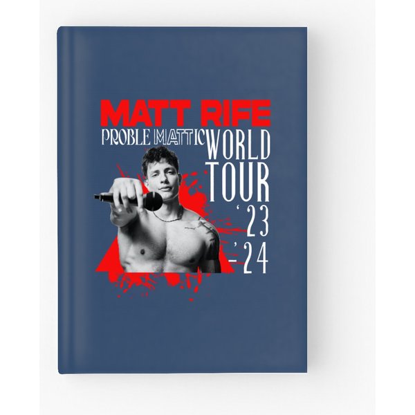 Matt Rife Problemattic Tour Hardcover Journal-image