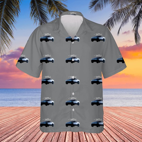 Cybertruck Classic T-Shirt Hawaiians-image