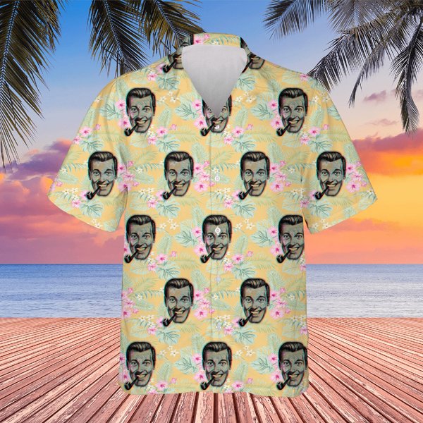 Anaglyph 3D Jr Bob Dobbs Church Of The Subgenius Hawaiians-image