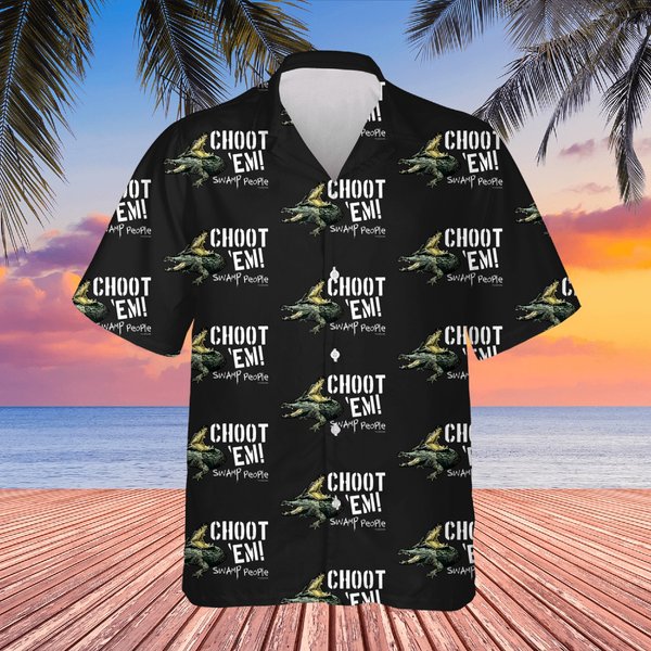Swamp People "Choot 'Em!" Pullover Hawaiians-image