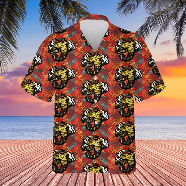 Jacksonville Jumbo Shrimp Suns Logo - Shrimp - Hawaiians-image