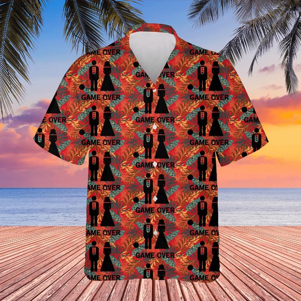 Wedding. Game Over Ball And Chain Hawaiians-image