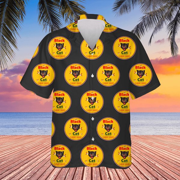 Black Cat Firecrackers - Vintage - Hawaiians-image