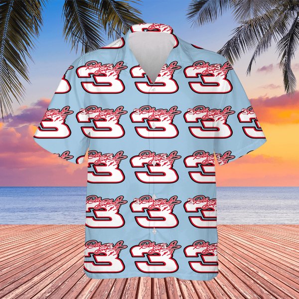 Vintage Dale Earnhardt Hawaiian Shirt-image
