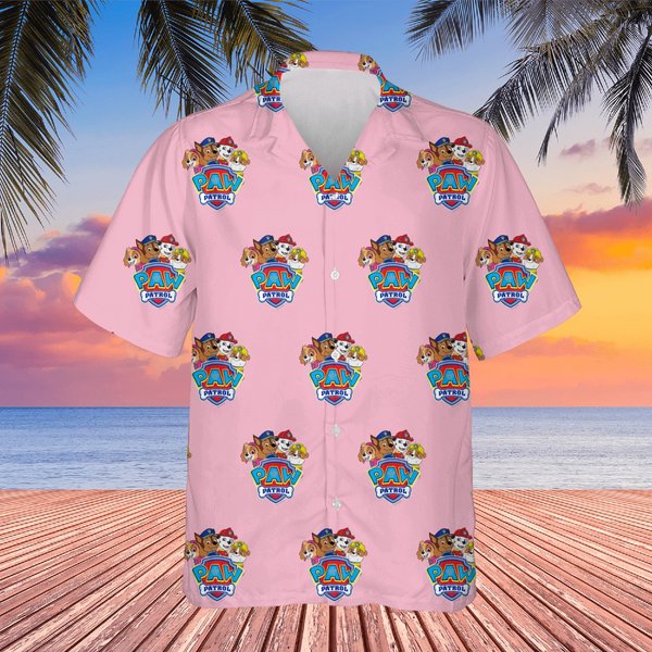 Paw-Patrol Group With Logo Hawaiians-image