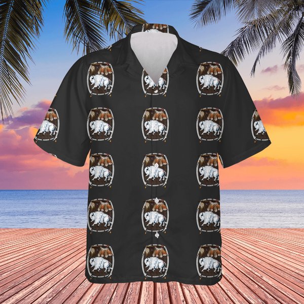 White Buffalo Shield Hawaiians-image