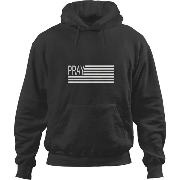 Pray Flag Kirk Cameron's Campfire Revival Prayer Freedom T Hoodies-image