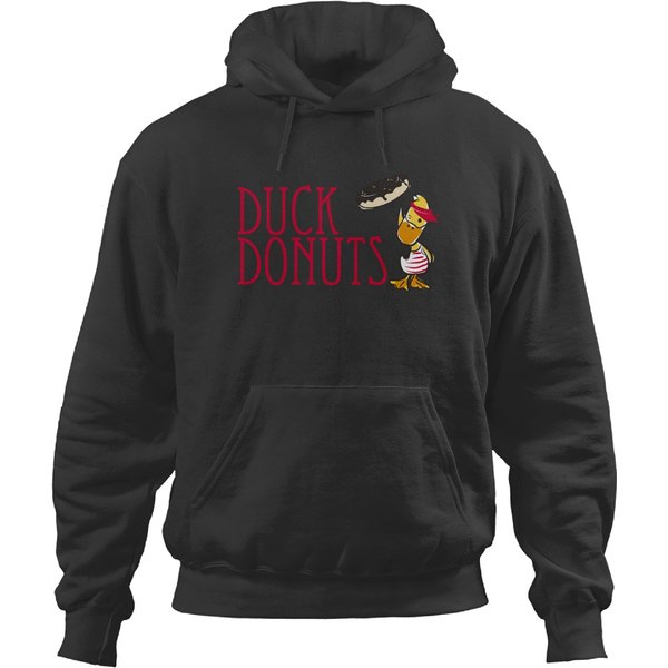 Duck Donuts Food Logo Chain Restaurant Hoodies-image