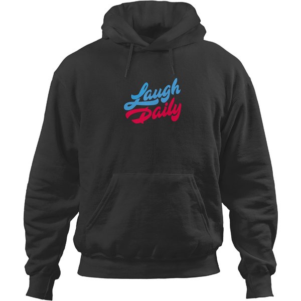 Morejstu Merch More Jstu Laugh Daily Hoodies-image