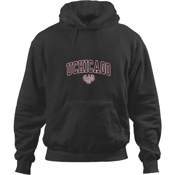 Chicago Maroons Arch Over Logo Officially Licensed T Hoodies