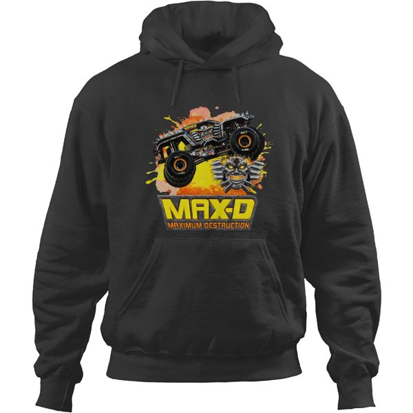 Max Ds Monster Truck Shirt, Maximum Destruction Hoodies-image