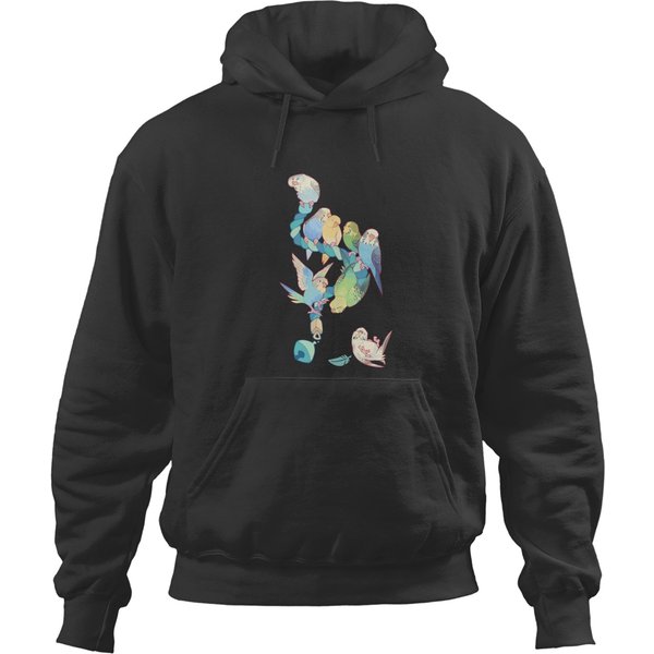 Budgie Bunch Bubblegum Ice Cream Flavored Hoodies