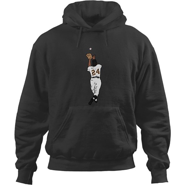 Willie Mays The Catch Hoodies-image