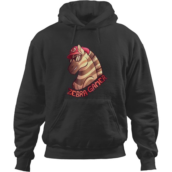 Zebra Gamer - Zebra Gamer Hoodies-image