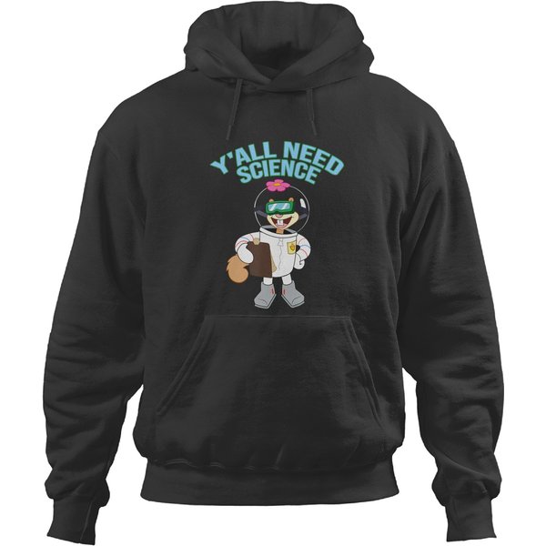 Mademark X Squarepants Sandy Cheeks Y'all Need Science Hoodies