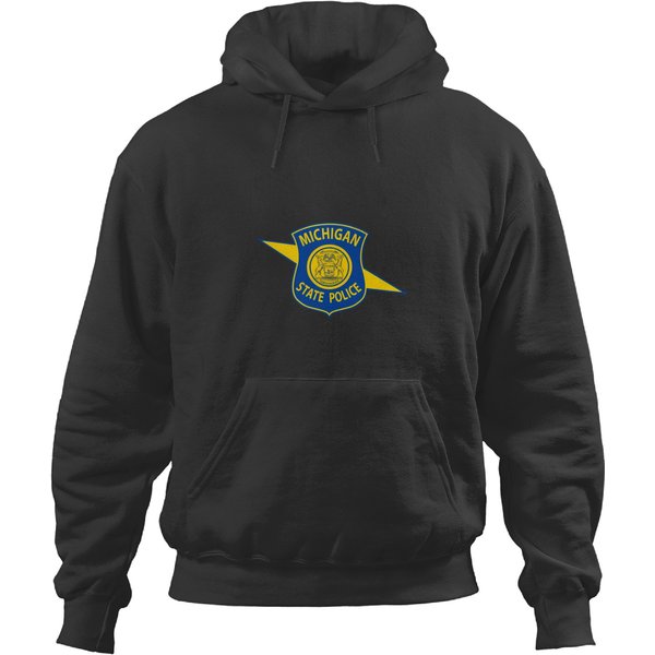 Michigan State Police Logo Crest Hoodies-image