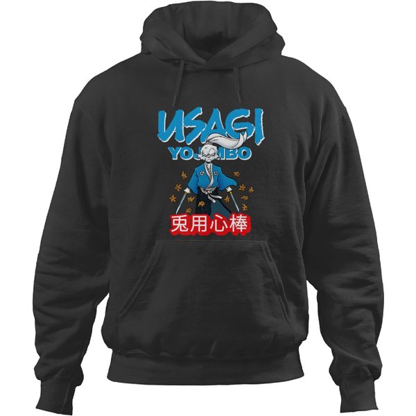 Usagi Yojimbo Blue Hoodies