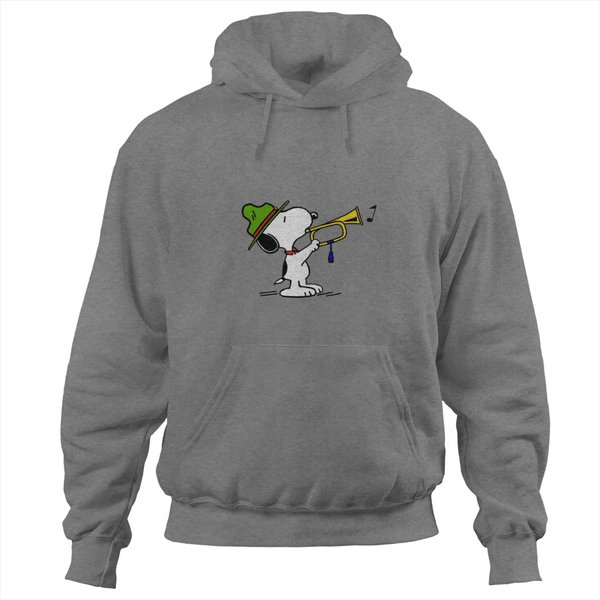 Snoopy Beagle Scout Bugler Hoodies-image