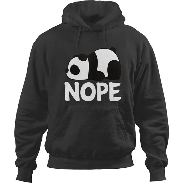Funny Panda Nope Not Today Lazy Sleeping Animal Lover Gift Hoodies-image