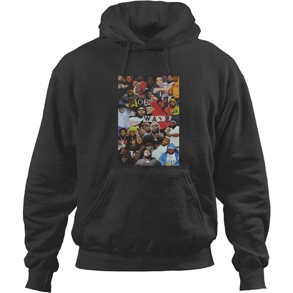 Rod Wave Merch Rod Wave Collage Hoodies-image