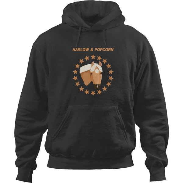 Harlow And Popcorn Merch Popcorn The Pony Hoodies-image