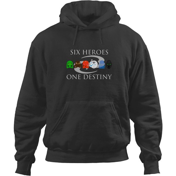 Bionicle Six Heroes One Destiny Minimalist28 Hoodies-image