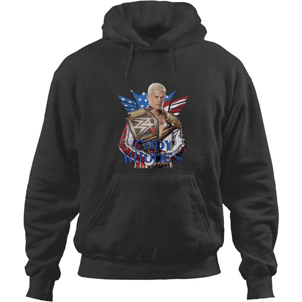 New Rare Cody Rhodes Men's Black Gift For Fans Unisex All Sizes S-5Xl Hoodies-image